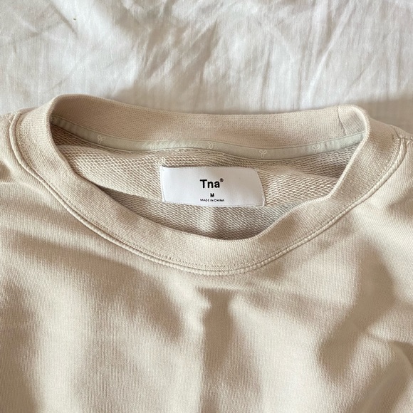 cropped TNA long sleeve thin sweater - Picture 3 of 3